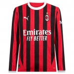 Nogometni Dresovi A.C. Milan Domaći 2024-25 Dugim Rukavima